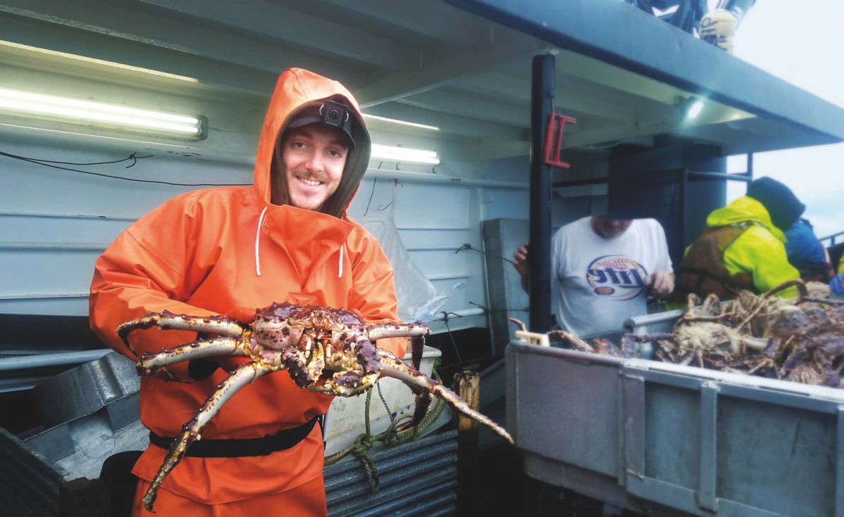 GREENHORN IN THE BERING SEA