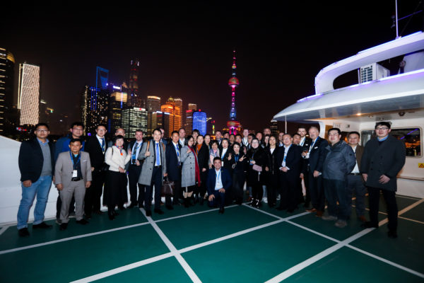 PALFINGER and Neptune on a boat trip on Huangpu River in Shanghai