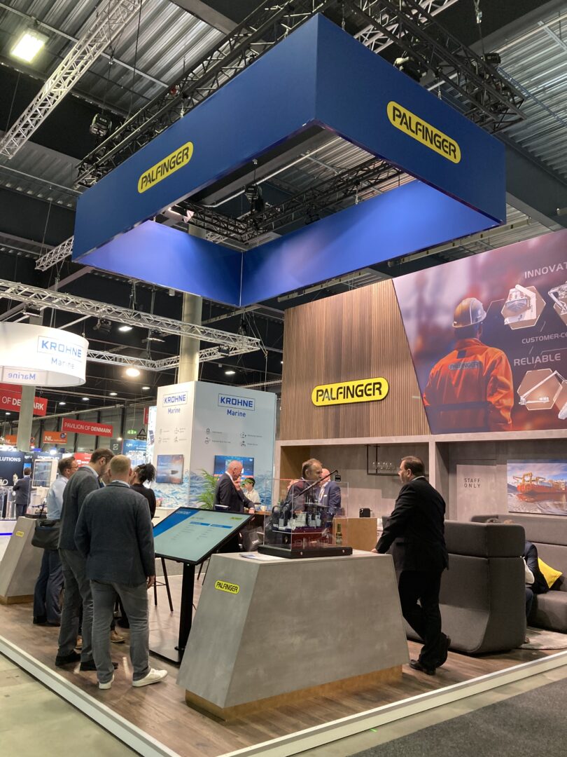 Picture of the booth
